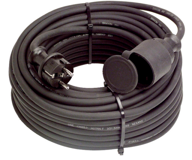 50 m Schuko-Verlängerung 230V