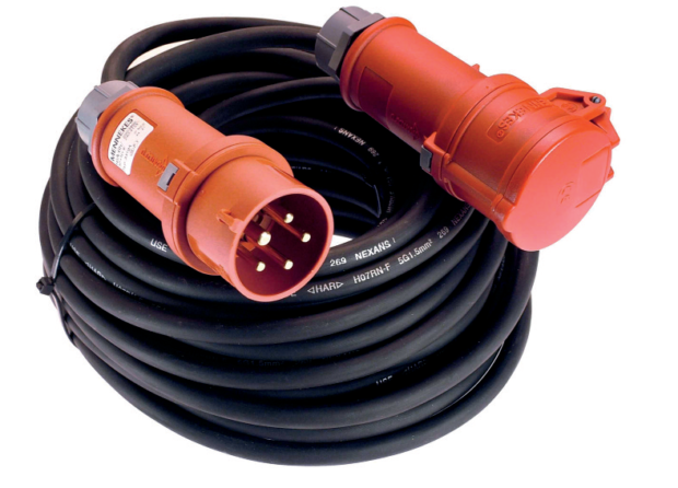 25 m CEE-Verlängerung 400V 16A