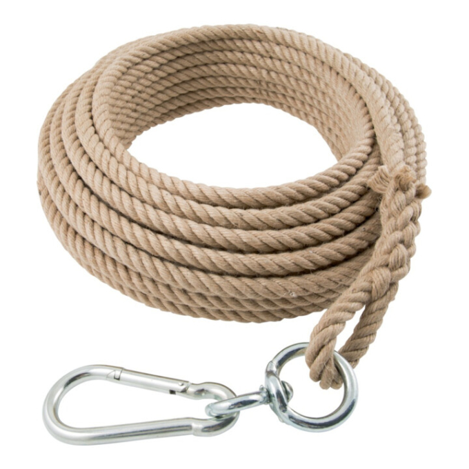 Hundt Hanfseil 20m und Baurolle