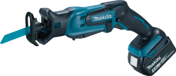 Makita DJR183RT1J Akku-Reciprosäge 18 V 5,0 Ah