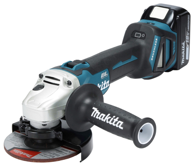 Makita  DGA511RTJ Akku-Winkelschleifer 18 V 5,0 Ah