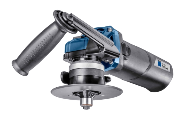 Kantenfräse TruTool TKA 700 mit 45°Werkzeug
