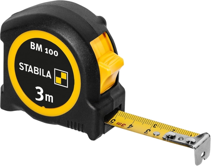 Stabila Taschenbandmaß Type BM 100 3 m