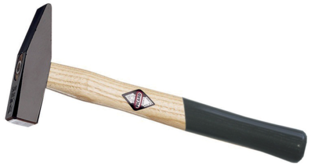 Schlosserhammer mit Eschenstiel 300 g