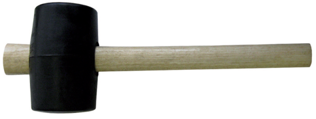 Rubberen hamer standaard 55 mm